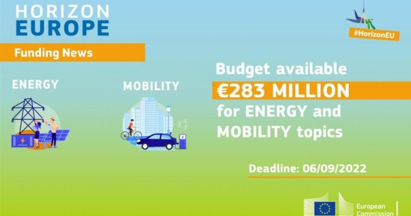 Horizon Europe: via a 3 nuove call nel campo di Energia e Mobilità