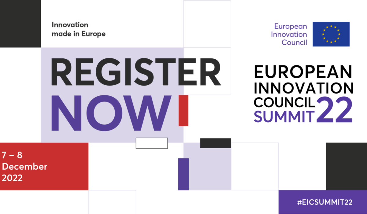 European Innovation Council Summit 2022 (Bruxelles e online, 7-8 dicembre 2022)