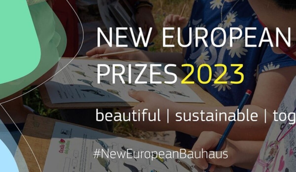 APERTE LE CANDIDATURE AI PREMI DEL NUOVO BAUHAUS EUROPEO 2023