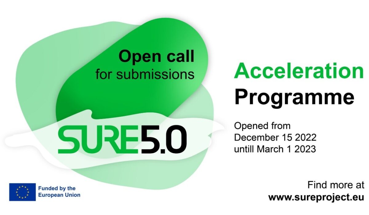 Il progetto SURE5.0 ha lanciato il suo primo programma di accelerazione per supportare le PMI nella loro transizione verso l’industria 5.0