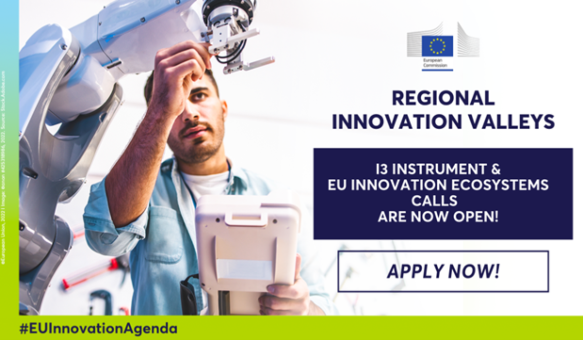 REGIONAL INNOVATION VALLEYS: APERTI INVITI A PRESENTARE PROPOSTE