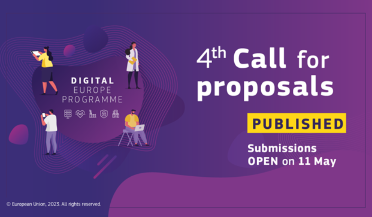 DIGITALIZZAZIONE: 4° CALL PER PROPOSTE PROGETTUALI DEL PROGRAMMA EUROPA DIGITALE