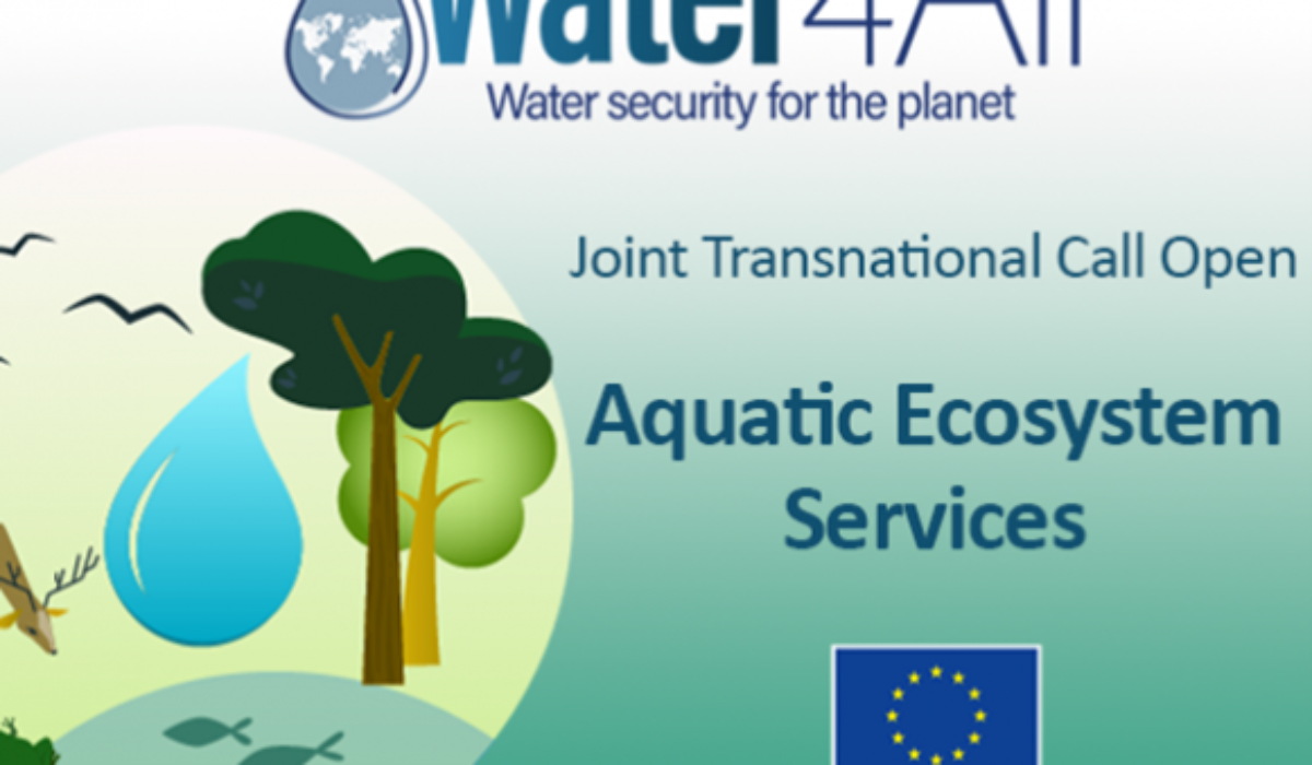 SERVIZI PER ECOSISTEMI ACQUATICI: AL VIA IL BANDO WATER4ALL 2023